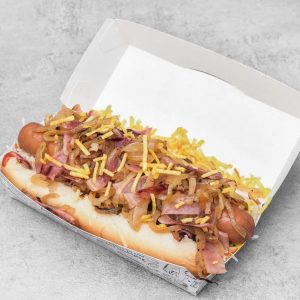 PerRito con Bacon Y Cebolla